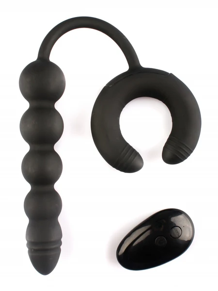 Analni vibracioni stimulator sa erekcionim prstenom