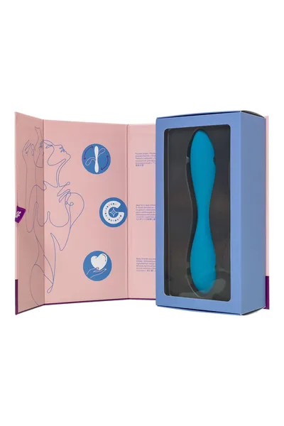 Satisfier G-Spot Flek 1 multifunkcionalni vibrator za parove, plava