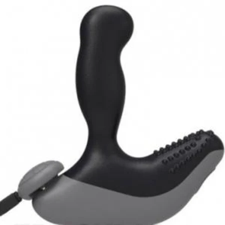 Nekus Revo 2 vibro masažer prostate sa rotirajućom glavom, Crna