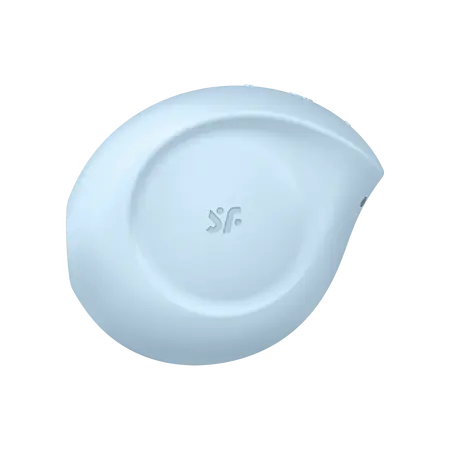 Vakuumski talasni stimulans sa Satisfier Sugar Rush vibracijom, svetlo plava