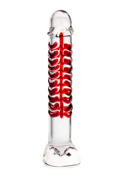 Nerealni Dildo Sekus Glass, staklo, prozirno, 16 cm (912023)