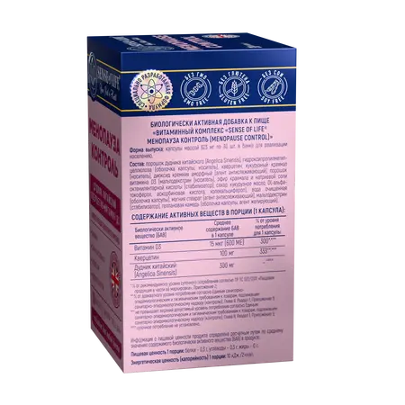 BAD Menopauza Sense of Life kontrola, 30 kom