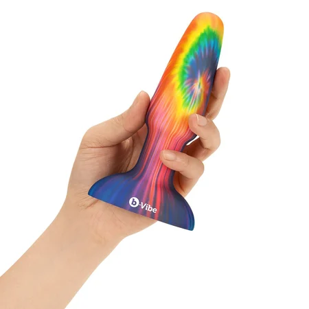 Analni premium čep sa efektom rimminga u kompletu Peace Love Tie-Die