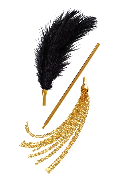 Flogger tickle Toifa Theatre, metal, zlato, 44 cm