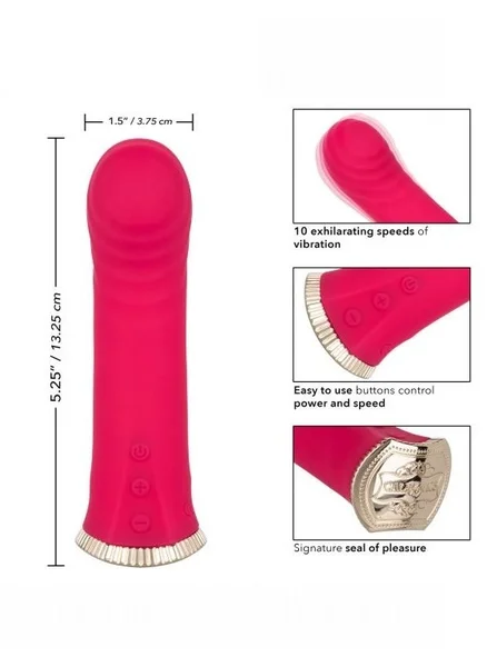 Izuzetan mini vibracioni masažer za stimulaciju tačke G Uncorked Merlot