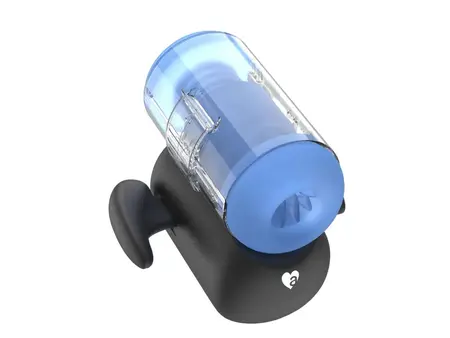 Inovativni robot masturbator Amovibe Black Knight sa penetracijom, vibracijama i funkcijama grejanja