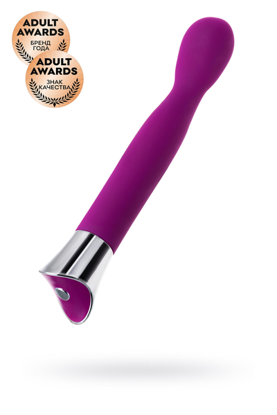 Stimulator za G tačku jos GAELL, sa flexibilnom glavom, silikon, ljubičasta, 21,6 cm.