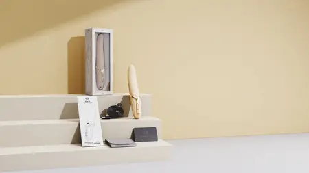 Vibracioni stimulator sa simuliranim oralnim milovanjem i Eve funkcijom grejanja, roze