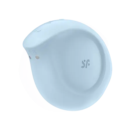 Vakuumski talasni stimulans sa Satisfier Sugar Rush vibracijom, svetlo plava