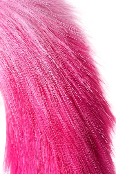 Analna čaura Metal bi TOIFA sa belo-ružičastim repom, metal, srebro, 45 cm, Ø 2,7 cm