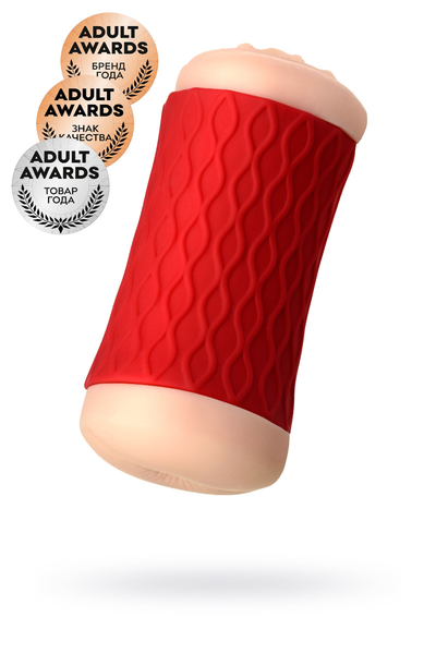 Masturbator bilateralni JOS NADIN, TPR, telesni, 14,5 cm