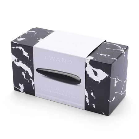 Masažer le WAND Crystal Wand crni obsidijan
