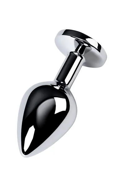 Analna čaura Metal bi TOIFA, metal, srebro, sa plavim kristalom, 8 cm, Ø 3,4 cm, 85 g