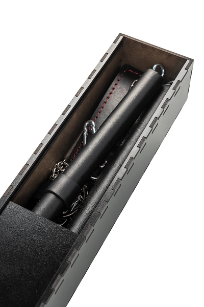 Pecado BDSM komplet za vezivanje, 4 tačke fixacije, veliki odstojnik, mali odstojnik, okovi, lisice