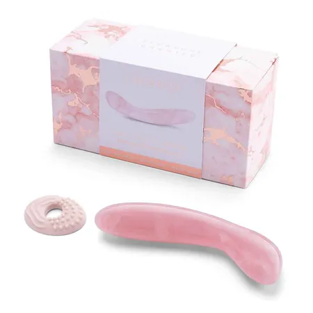 Le Vand Cristal G-Vand Rose Kuartz masažer za G-tačku