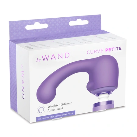 Ponderisana mlaznica za masažer Le Vand Curve ljubičasta