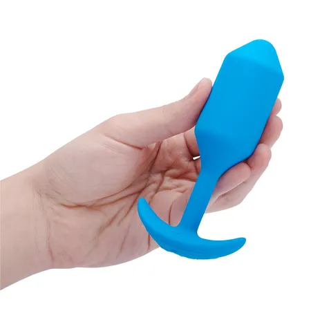 Profesionalni čep za nošenje sa vibracijama Plavi B-Vibe Vibrating Snug plug 3