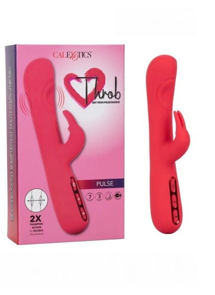 Višebrzinski vibromasažer zec sa funkcijom pulsirajući uticaj Throb Pulse