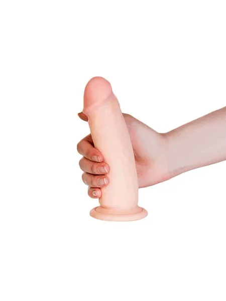 Realstick Elite vibro realistični vibrator, TPR, telesni, 7 načina vibracije, 18 cm (1)