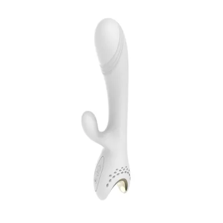 Snažan beli vibracioni masažer-zec VX007 Strong Rabbit Vibrator