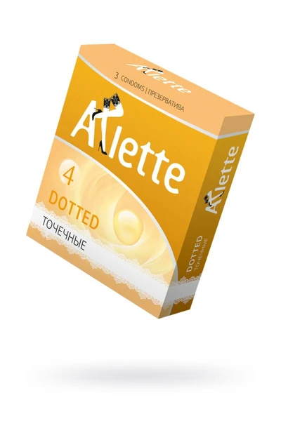 Kondomi Arlette  №3, Dotted tačka 3 kom.