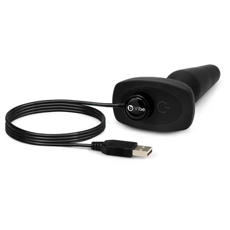 Analni premium pluta sa 3 motora B-Vibe Trio plug Black