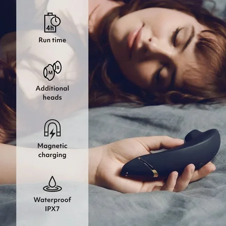 Vomanizer Premium 2 beskontaktni stimulator klitorisa crni