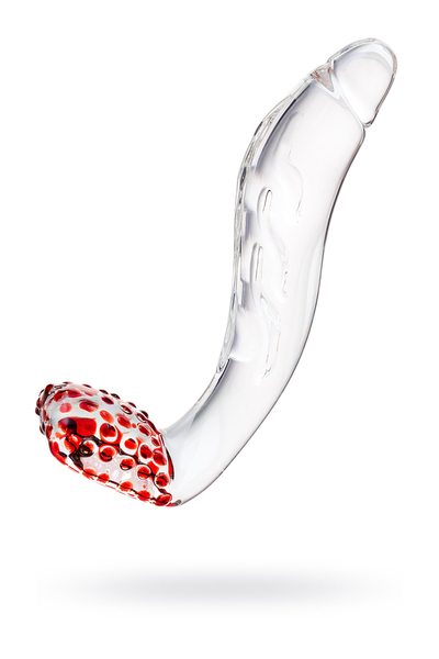 Nerealni Dildo Sekus Glass, staklo, prozirno, 17,5 cm (912039)
