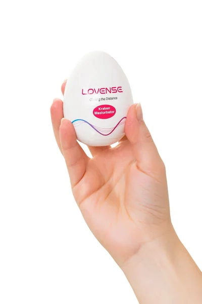 Set masturbatora nerealnih lovense Kraken, TPE, bela, 6,2 cm