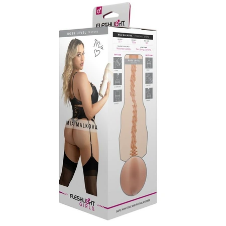 Masturbator Fleshlight Girls Mia Malkova, anus