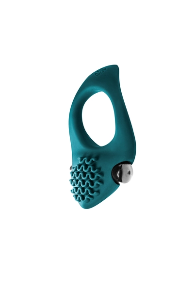Erekcija vibrokolco Pure Passion Midnight Green