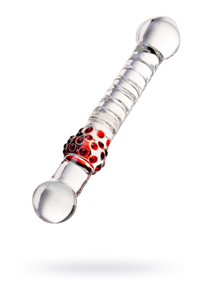 Sekus Glass dvostrani Dildo, staklo, prozirno, 22 cm, (912078)