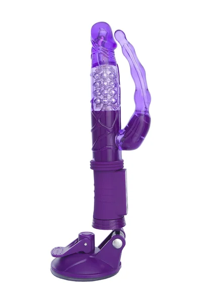 Analno-vaginalni vibrator a-Tois bi TOIFA na usisnoj čaši, ljubičasta, 22 cm