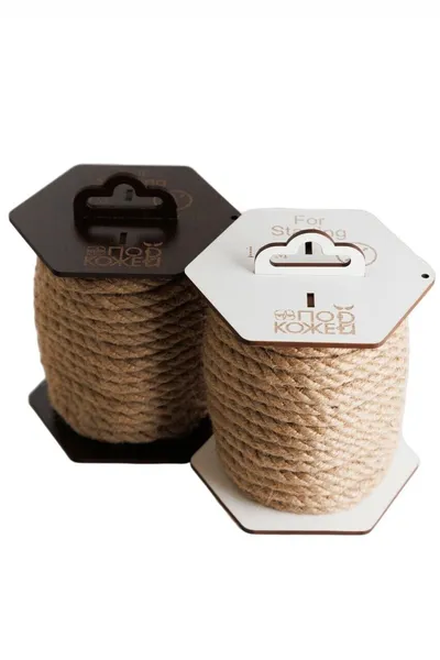 Uže od jute za šibari na smeđoj zavojnici, 10 m.