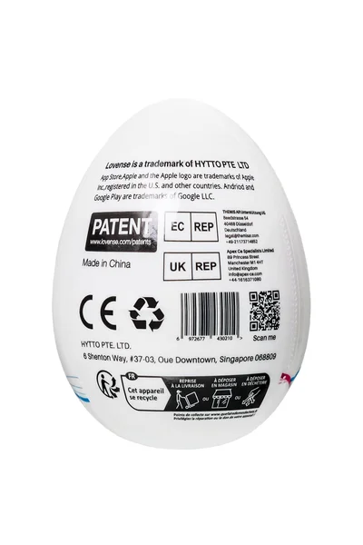 Set masturbatora nerealnih lovense Kraken, TPE, bela, 6,2 cm