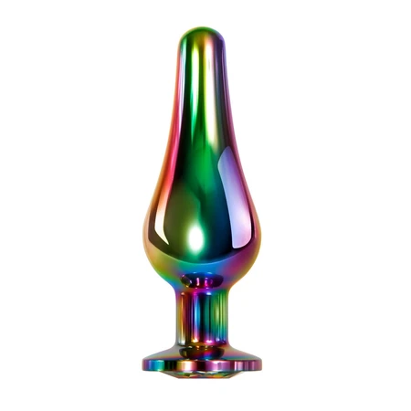 Evolved RAINBOW METAL PLUG SMALL duga analna pluta mala
