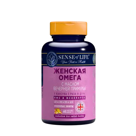 BAD Ženska Omega Sense of Life sa uljem noćurka, 60 kom