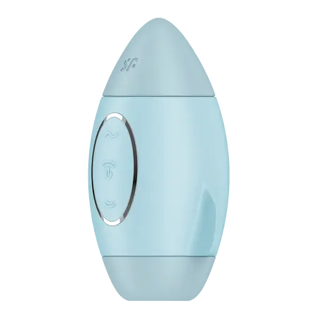 Satisfier Mission Control vakuumski stimulator klitorisa, cijan