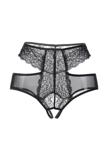 Erotske Gaćice Erolanta Charlotte, Crna (54-56) u paketu