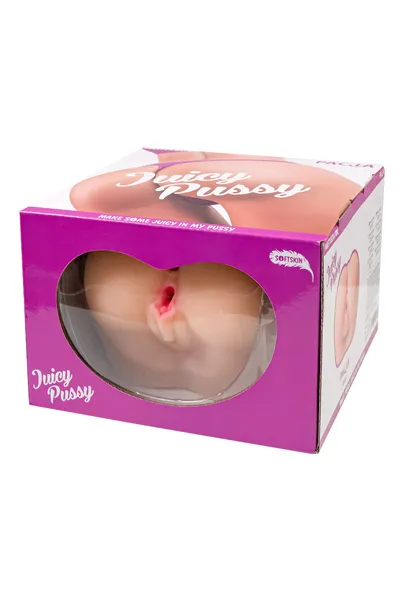 Masturbator realan Juici Pussi Paula, TPE, telesni, 15 cm