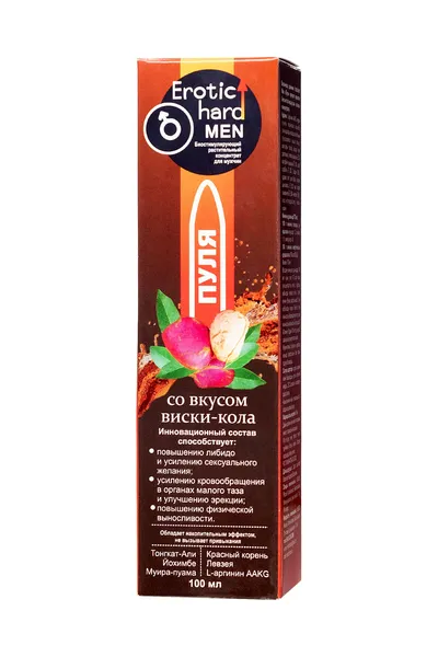 Erotichard metak koncentrat za biostimulaciju za muškarce, sa ukusom viski-kola, 100 ml