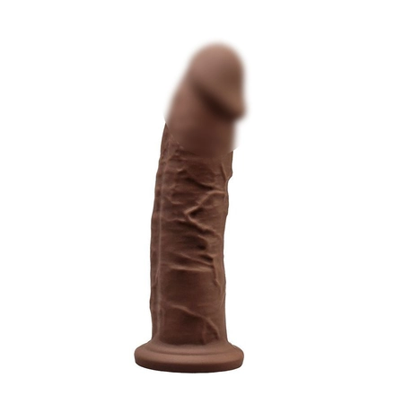 Silekd model 2 Dildo, braon, 7'5