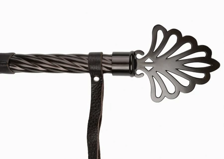 Pletena exkluzivna sa uvijenom ručkom boja čokolada