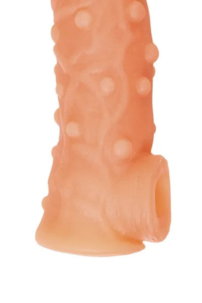 Kokos mlaznica realna sa dodatnom stimulacijom, TPE, telesna, 10 cm (NS 002-s)