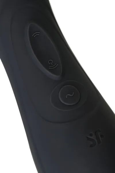 Satisfier Pro 2 Generation 3 vakuumski stimulator klitorisa, sa kontrolom putem aplikacije, Crna