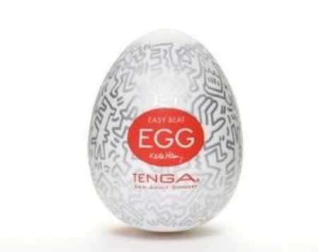 TENGA&amp;Keith Haring Egg Masturbator jaje Party
