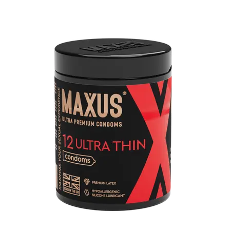 Makus Ultra Thin №12 kondomi sa gvozdenim kućištem, ultra tanki X-Edition, 12 komada