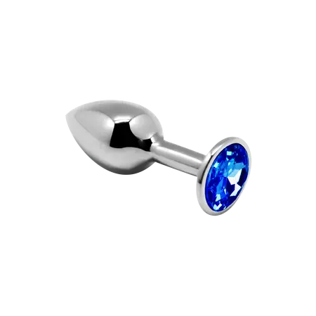 Analni čep Mini Metal Butt Plug Anal Pleasure Blue s 70090AL