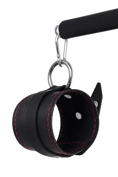 Pecado BDSM komplet za vezivanje, 3 tačke fixacije, veliki odstojnik, okovi, lisice, ogrlica sa prstenom