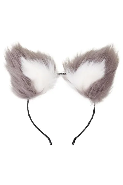 Analna čaura sa repom i ušima Metal bi Toifa, metal, Srebrna, 44,4 cm